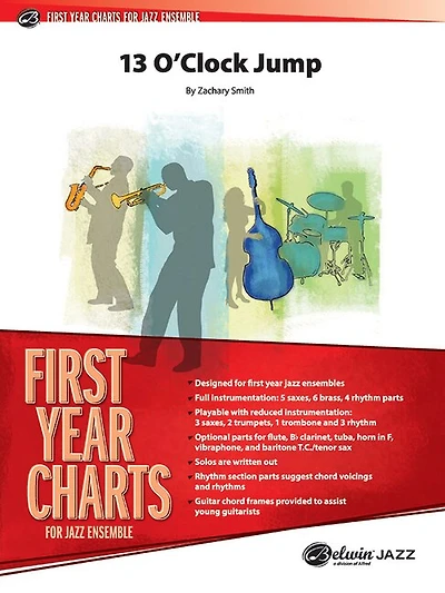 13 O'Clock Jump: Conductor Score and Parts