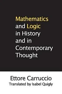 Mathematics and Logic History Contemporary Thought