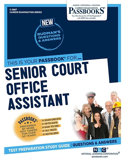 Senior Court Office Assistant (C-3987): Passbooks Study Guide