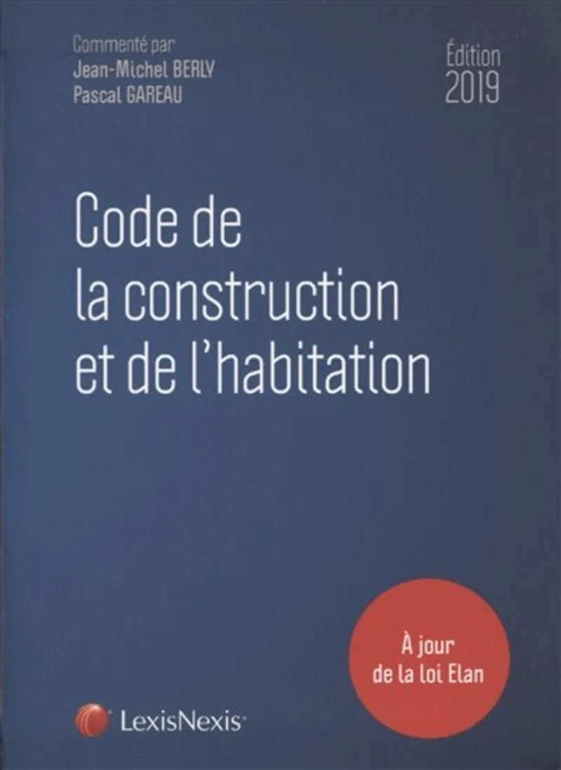 Code de la construction et l'habitation 2021