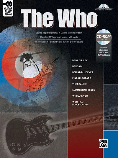 The Who Guitar Play-along: Guitar Tab, Book And Cd-rom