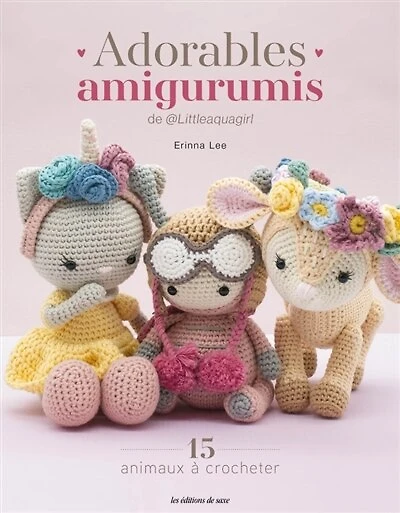 Adorables amigurumis de @Littleaquagirl: 15 animaux à crocheter