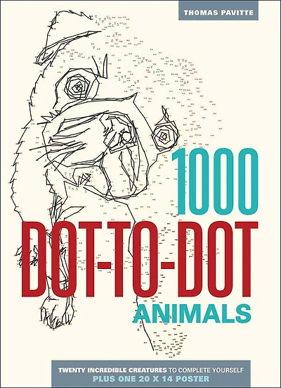1000 Dot-to-Dot: Animals