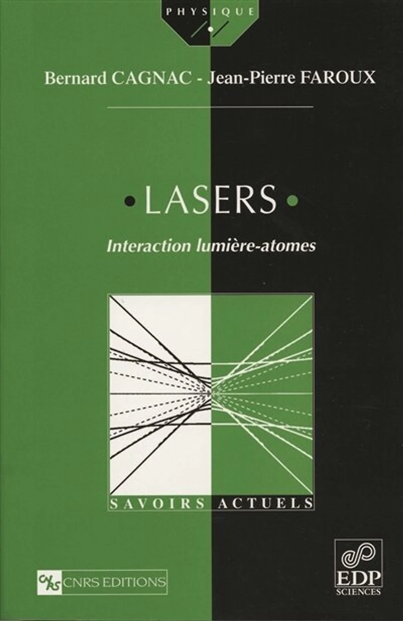 Lasers: interaction lumière-atomes