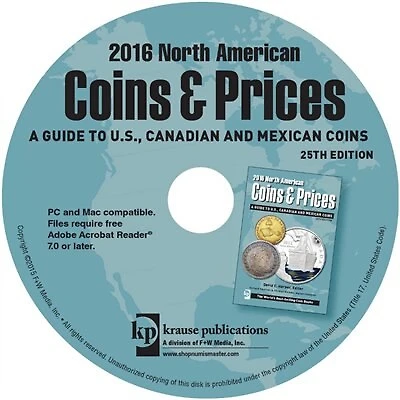 2016 North American Coins & Prices: A Guide To U.s., Canadian And Mexican Coins