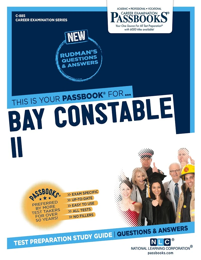 Bay Constable II (C-885): Passbooks Study Guide