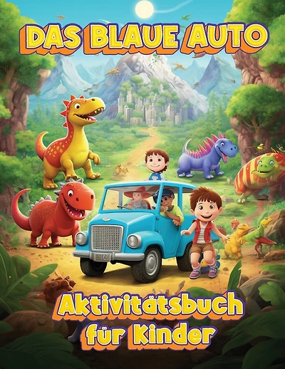 Das Kleine Blaue Auto: Spielerisches Abenteuer-Arbeitsbuch für Kinder