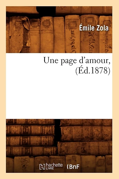 Une Page d'Amour, (Éd.1878)