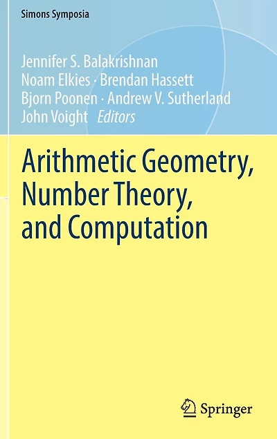 Arithmetic Geometry, Number Theory, and Computation