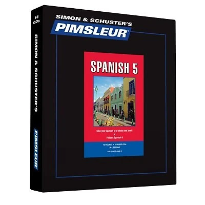 Pimsleur Spanish Level 5 CD: Learn to Speak and Understand Latin American with Language Programs