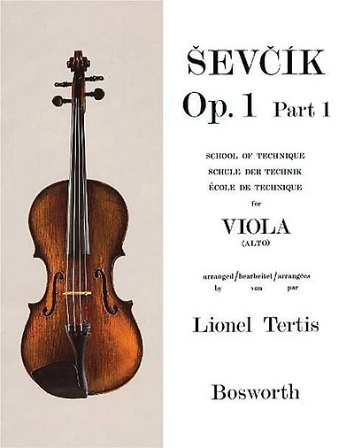 Sevcik for Viola - Opus 1, Part 1: School of Technique