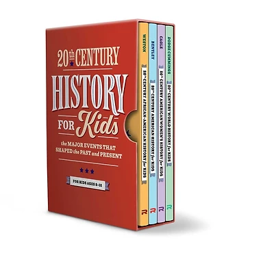 20th Century History for Kids 4 Book Box Set: Major Events that Shaped the Past and Present for Kids Ages 8-12
