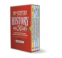 20th Century History for Kids 4 Book Box Set: Major Events that Shaped the Past and Present for Kids Ages 8-12