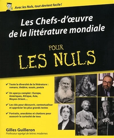 Les chefs d'oeuvres de la littérature pour nuls