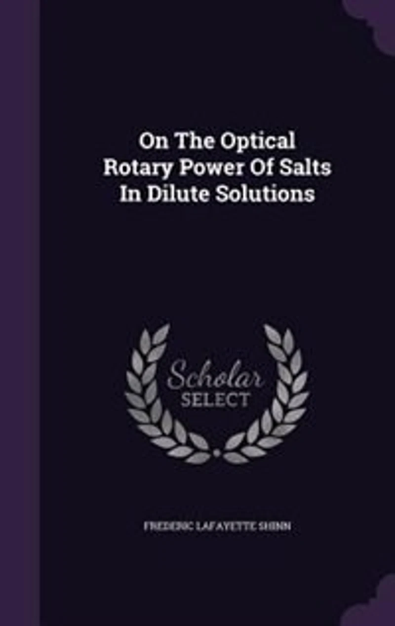 On The Optical Rotary Power Of Salts Dilute Solutions