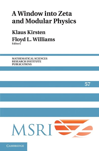 A Window into Zeta and Modular Physics