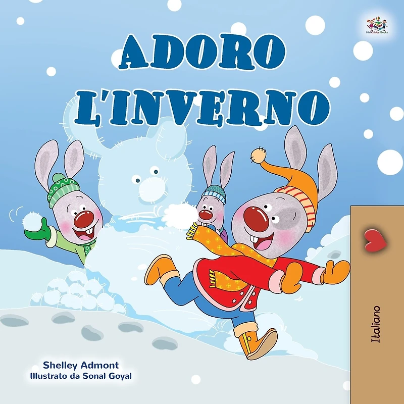Adoro l’inverno (Italian only): Italian children's book