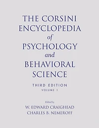 The Corsini Encyclopedia of Psychology, Volume 1