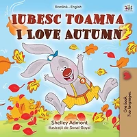 I Love Autumn (Romanian English Bilingual Book for Kids)
