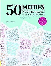 50 motifs hitomezashi: modernes & originaux