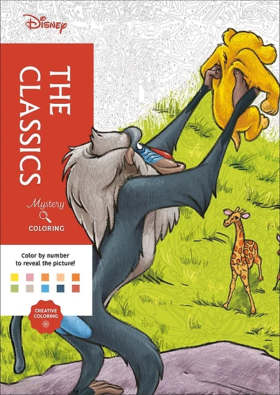 Disney Mystery Coloring: The Classics: A Color by Number Book