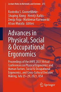 Advances Physical, Social: Proceedings of the AHFE Virtual Conferences on Physical Ergonomics and Human Factors