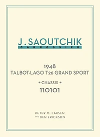 Jacques Saoutchik, Maître Carrossier: 1948 Talbot-Lago Grand Sport Chassis 110101