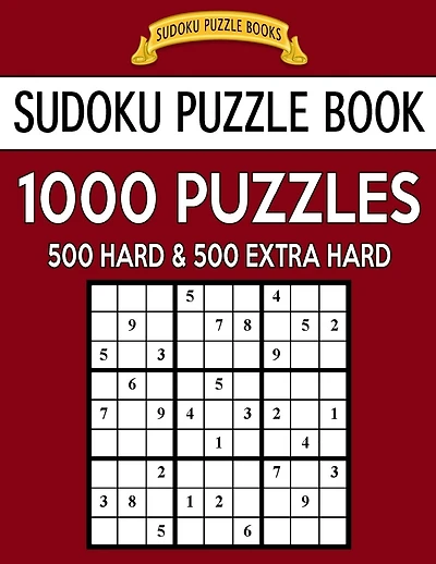 Sudoku Puzzle Book, 1,000 Puzzles
