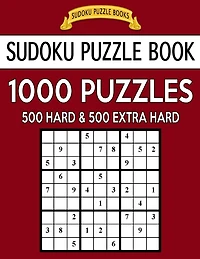 Sudoku Puzzle Book, 1,000 Puzzles