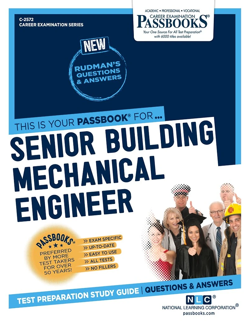 Senior Building Mechanical Engineer (C-2572): Passbooks Study Guide