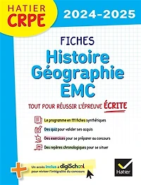 Fiches histoire géographie, EMC: tout pour réussir l'épreuve écrite