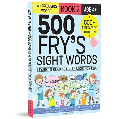 500 Fry’s Sight Words: Book 2