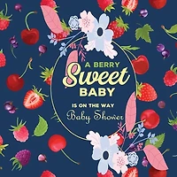 A Berry Sweet Baby is On The Way baby shower guest book: Beautiful baby shower Beautiful baby shower guest book