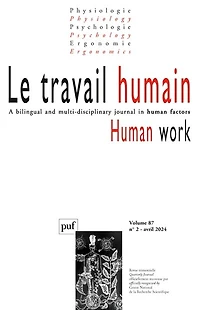 Travail humain (Le), n°2 (2024)