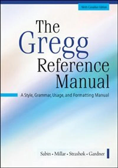 The Gregg Reference Manual