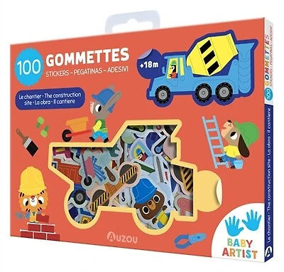 chantier : 100 gommettes: Le chantier