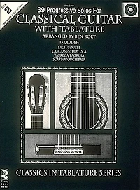 39 Progressive Solos for Classical Guitar - Book 1 (Book/Online Audio)