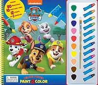 PAW PATROL DELUXE POSTER PAINT & COLOR: PAW PATROL