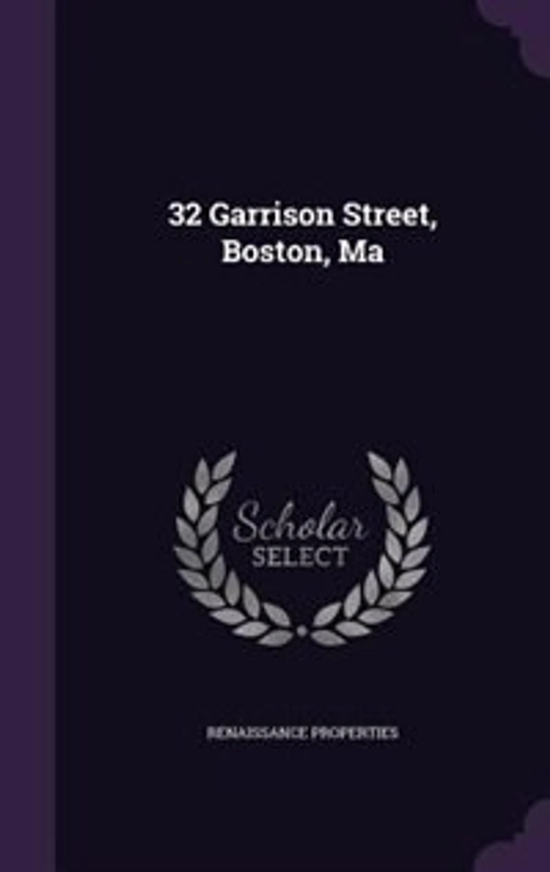 32 Garrison Street, Boston, Ma: 1987