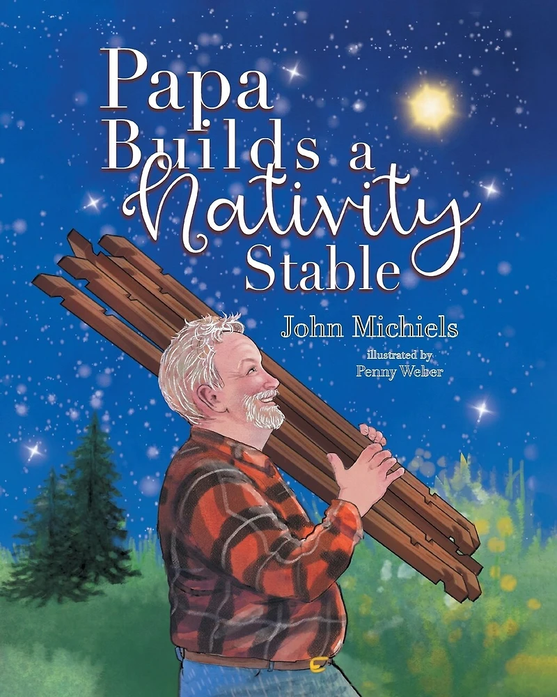 Papa Builds A Nativity Stable