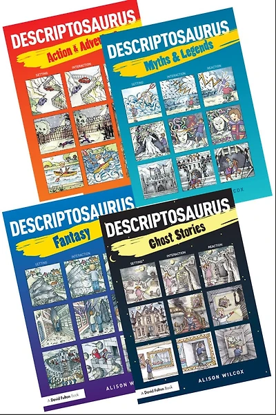 Descriptosaurus Story Writing 4 Book Bundle