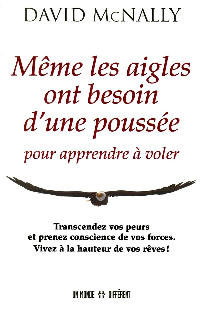 Même les aigles ont besoin d'une poussée pour apprendre à voler