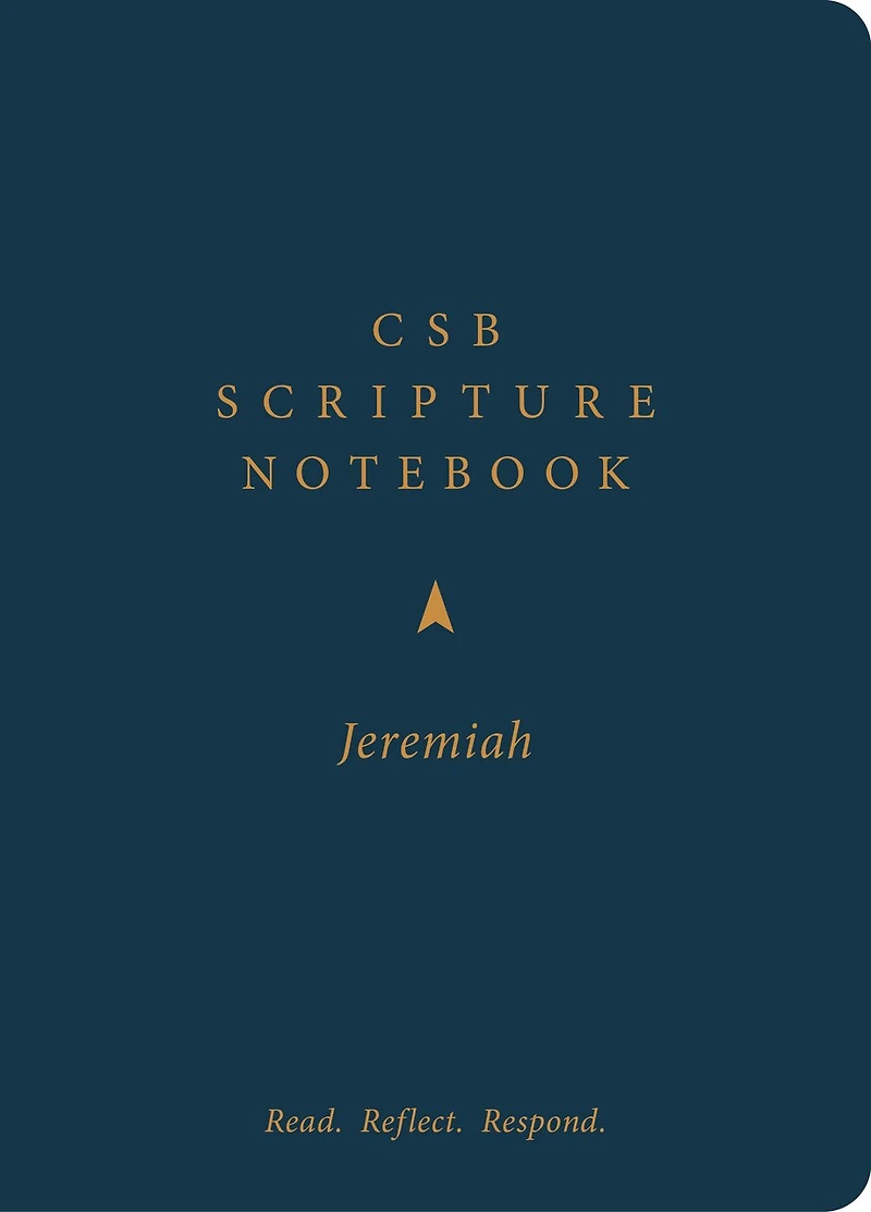 CSB Scripture Notebook, Lamentations: Read. Reflect. Respond.