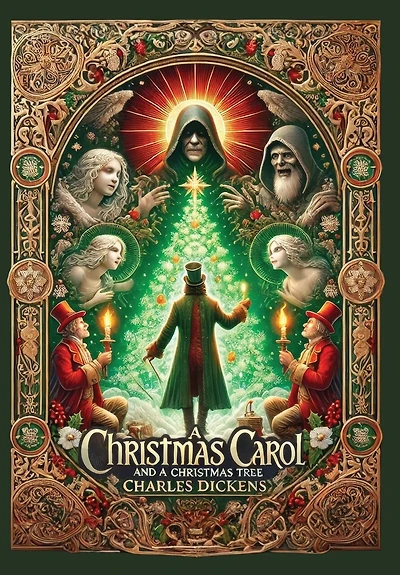 A Christmas Carol and A Christmas Tree (Collector's Edition) (Illustrated) (Laminated Hardback with Jacket)