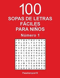 100 Sopas de letras fáciles para niños - N. 1