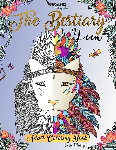 Adult coloring books: The Bestiary of Leen