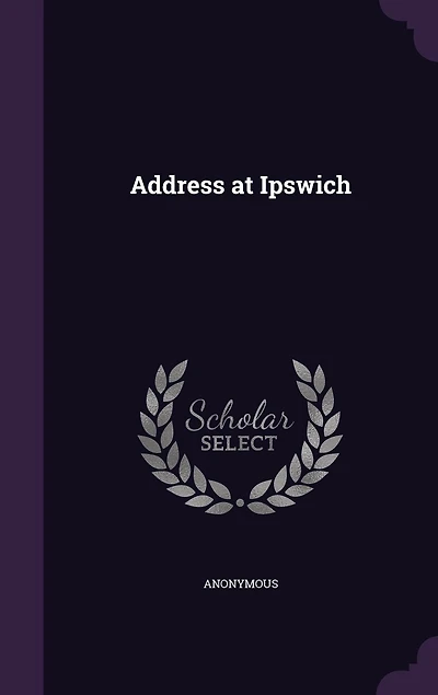 Address at Ipswich