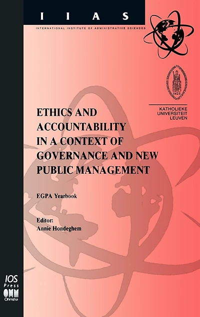 Ethics And Accountability In A Context Of Governance And New Public Management