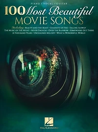 100 Most Beautiful Movie Songs Piano/vocal/guitar Songbook
