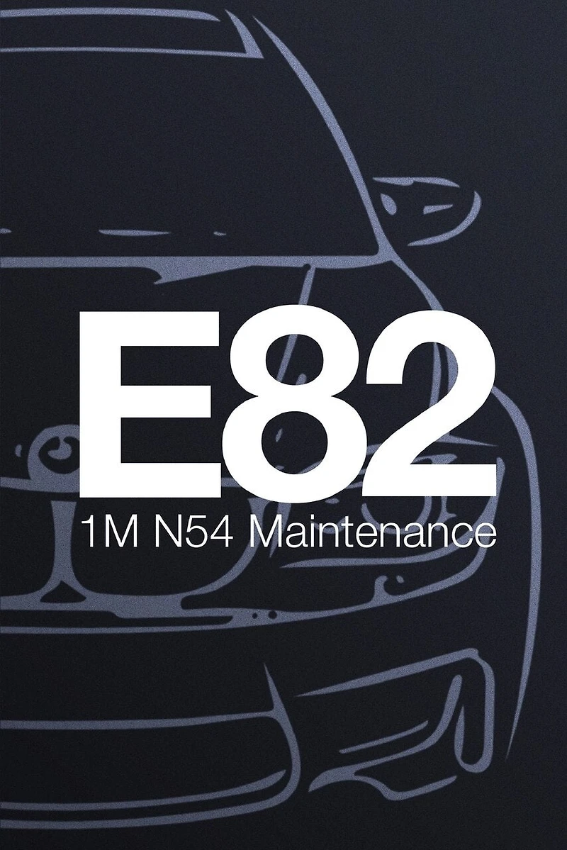 E82 1M N54 Black Sapphire Metallic: Maintenance Book